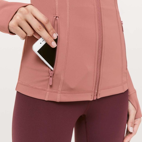 NWOT Lululemon Define Jacket *Luxtreme in Spanish Rose, Size 10 - Picture 7 of 12